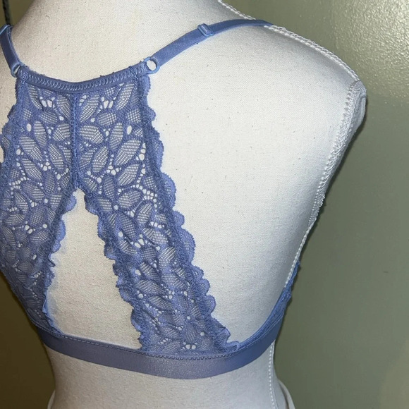 Aerie lace lavender keyhole back racerback bralette - Picture 6 of 11